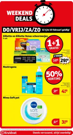 Kruidvat - Folder week 7 - Voorbeeld van een folder van Kruidvat, geldig van 09.02.2026 | Pagina: 16 | Producten: Pot, Kan, Boost, Crème