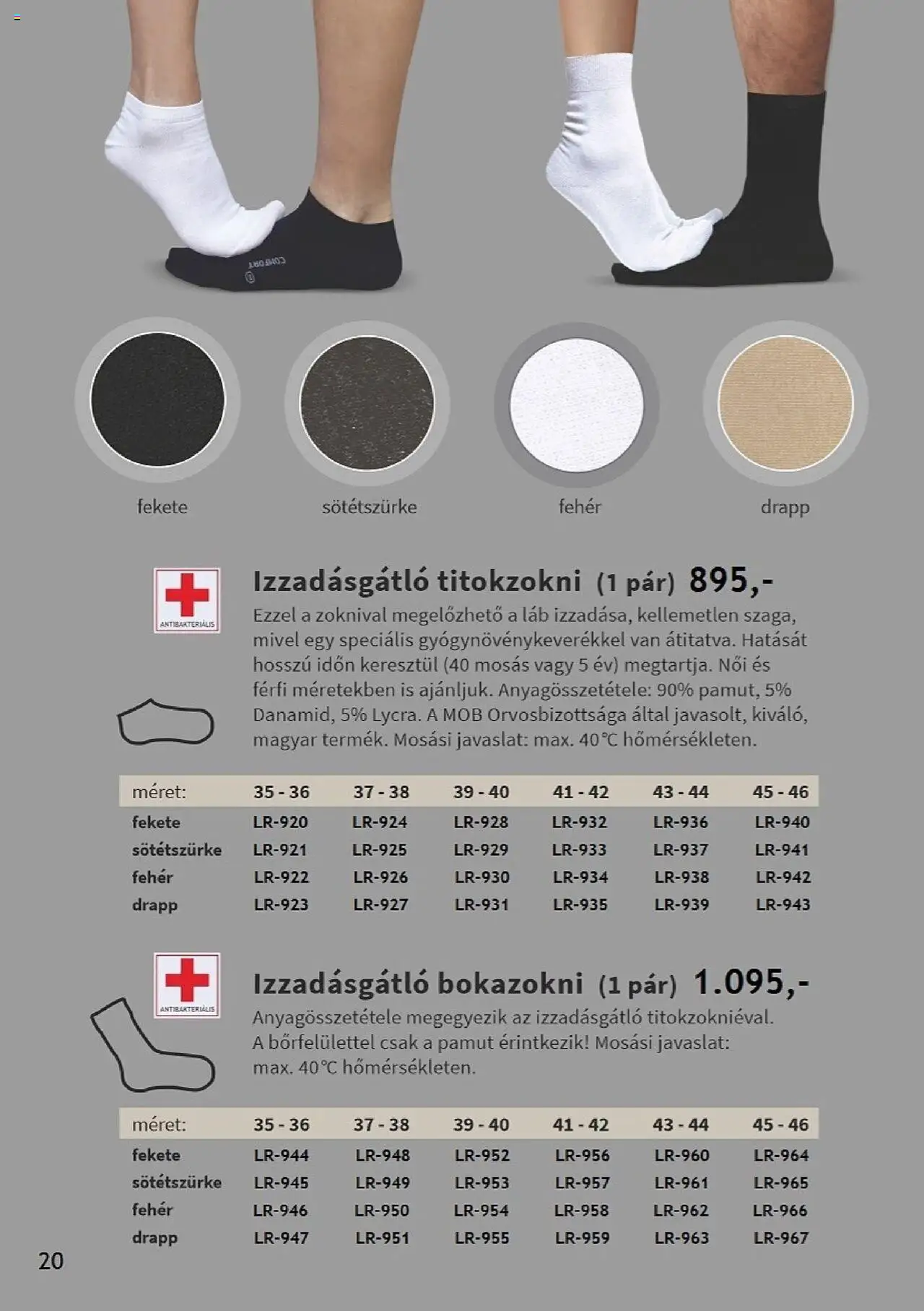 Betly akciós ujság - amely érvényes a következő dátumtól: 10.05.2025 | Oldal: 20 | Termékek: Titokzokni, Bokazokni, Izzadásgátló
