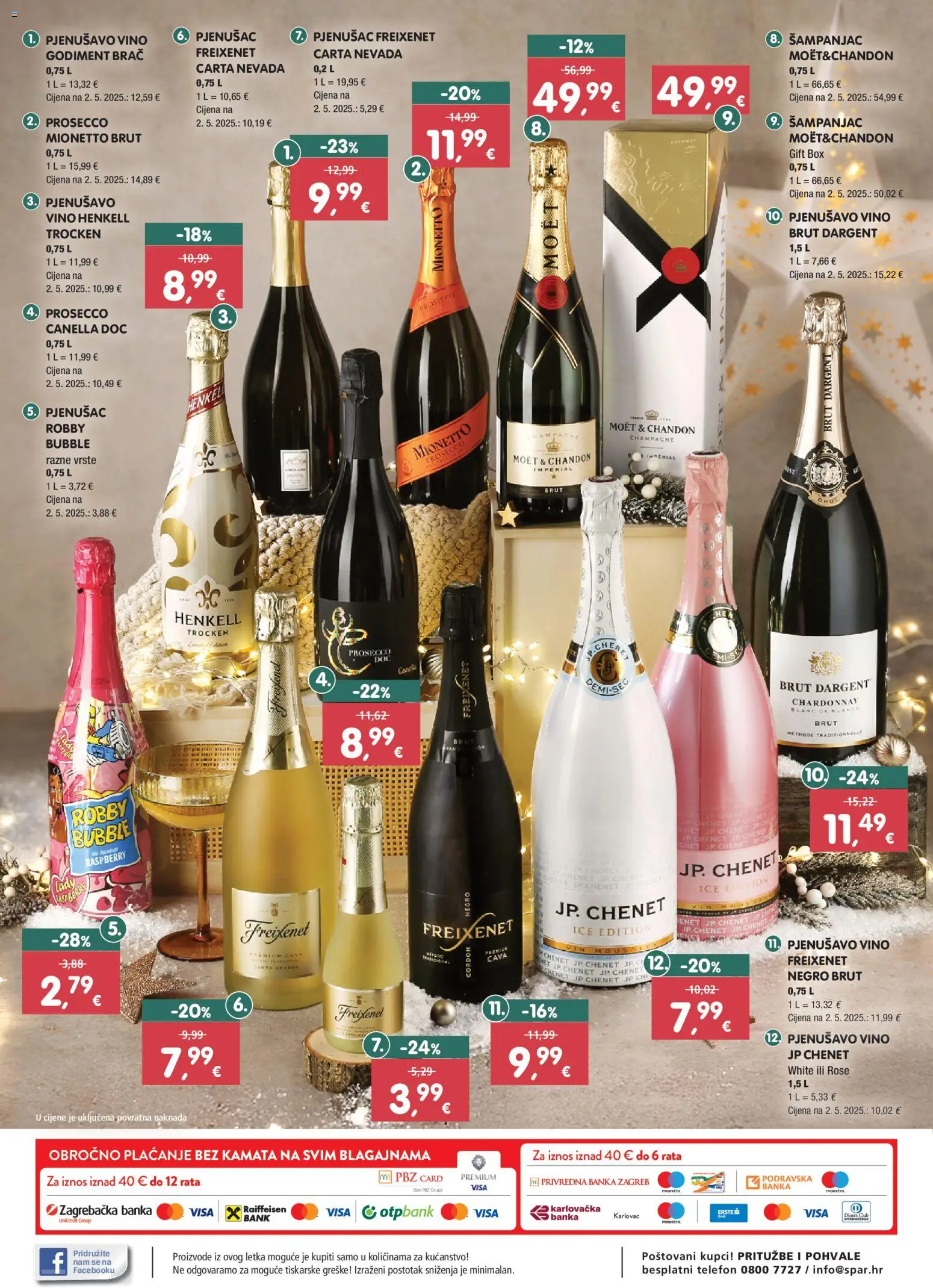 Interspar katalog | vrijedi od 27.11.2025 | Stranica: 28 | Proizvodi: Prosecco, Vino, Telefon