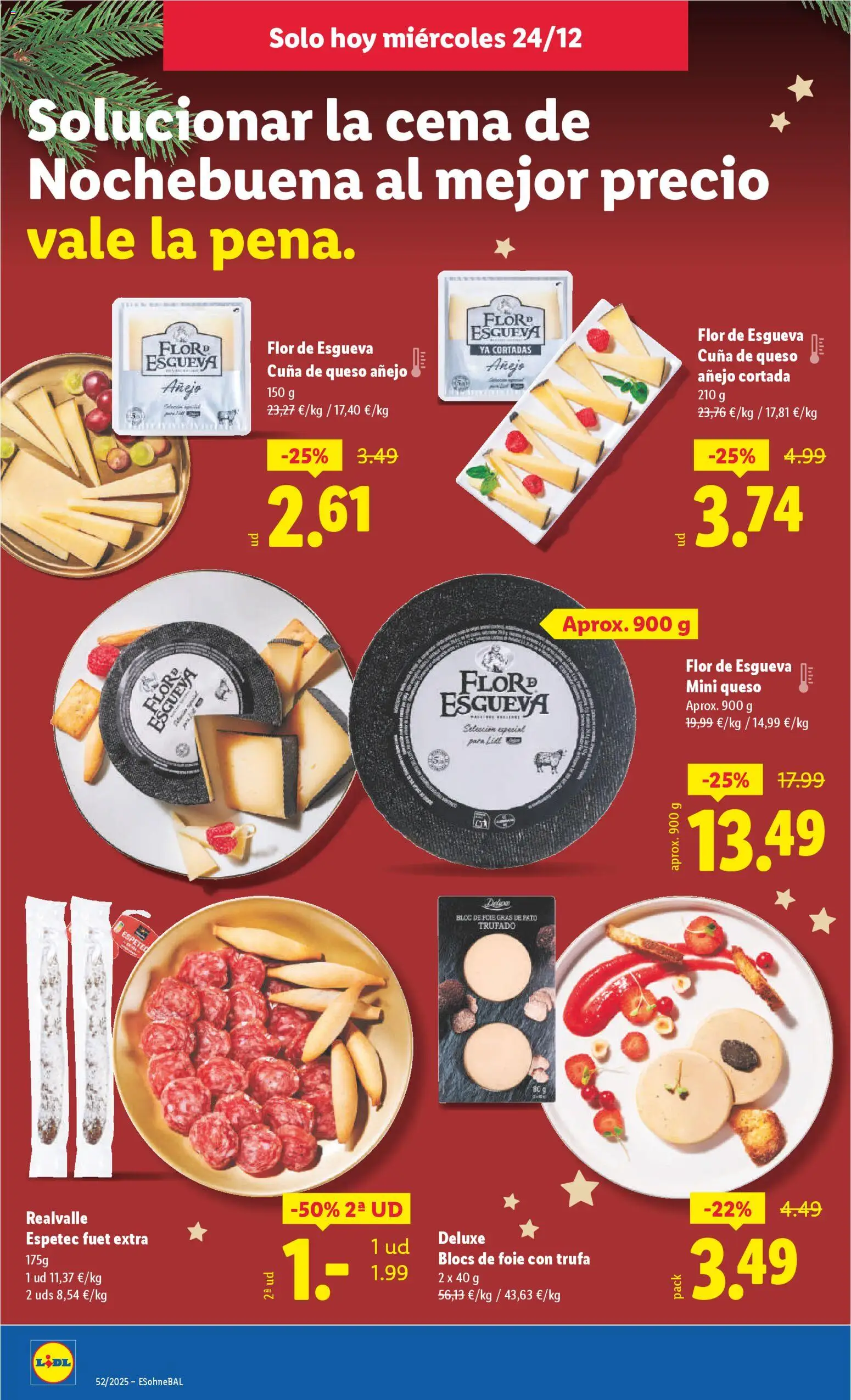 Lidl folleto │ válido desde el 22.12.2025 | Página: 38 | Productos: Queso, Cuna