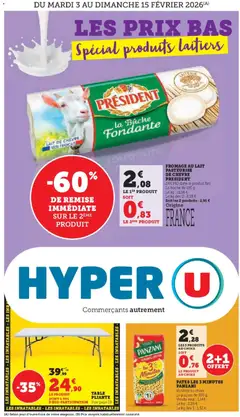 Hyper U - Prévisualisation de Hyper U catalogue valide à partir de 03.02.2026