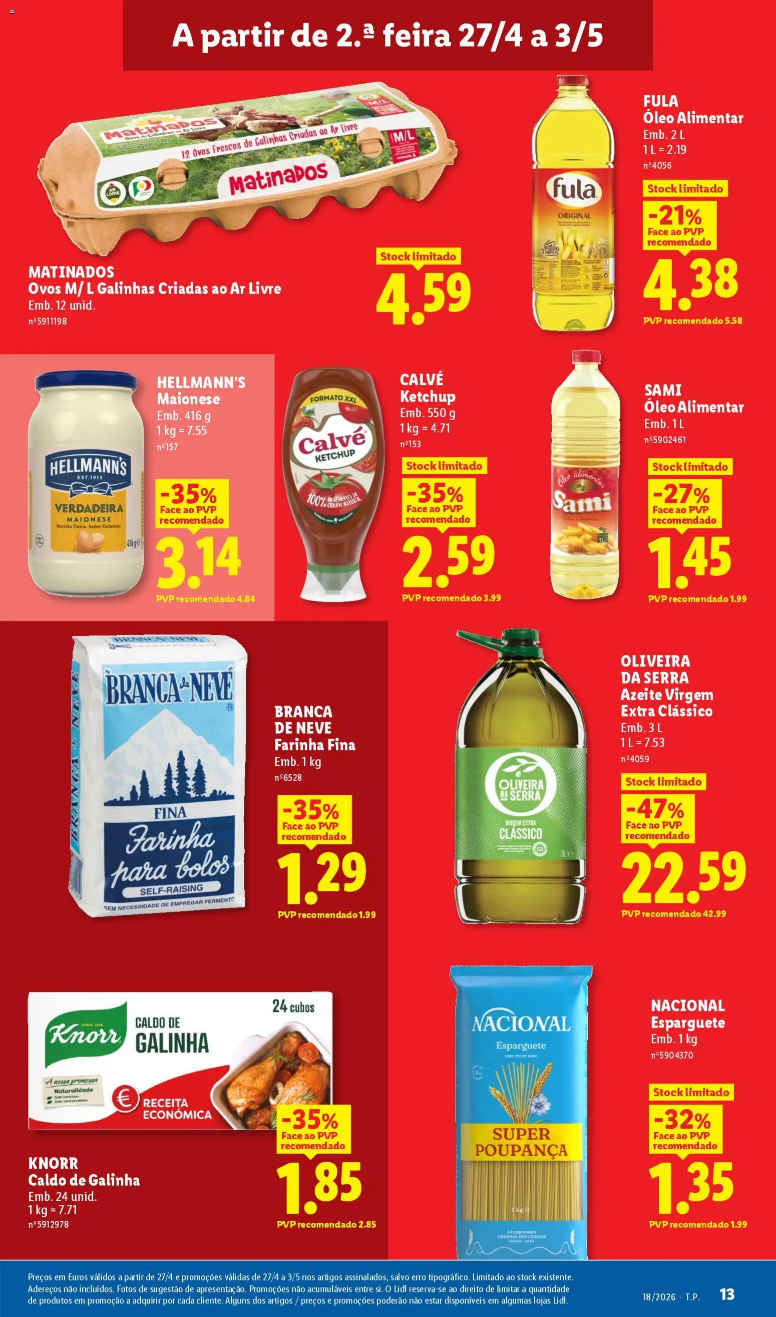 Lidl folheto | 27/04/2026 |  🎉 Como obter um desconto limitado? Poupe ainda hoje! | Portugal