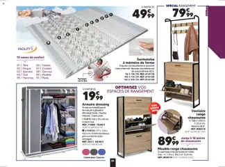 Shopix - Prévisualisation de Shopix Catalogue Automne/Hiver valide à partir de 01.01.2026 | Page: 39 | Produits: Mousse, Porte, Range chaussures, Portes