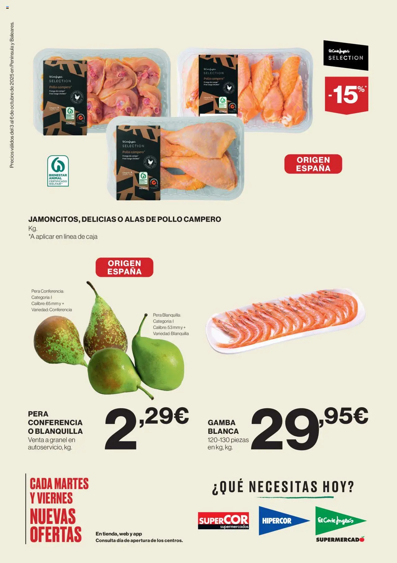 El Corte Inglés ofertas │ válido desde el 03.10.2025 | Página: 2 | Productos: Caja, Gamba