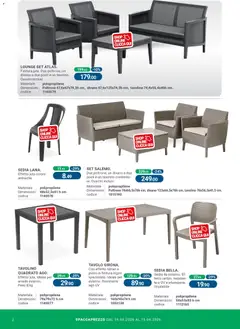 Anteprima del volantino CFadda volantino valido a partire dal 19.03.2026 | Pagina: 2 | Prodotti: Tavolino, Tè, Divano, Sedia