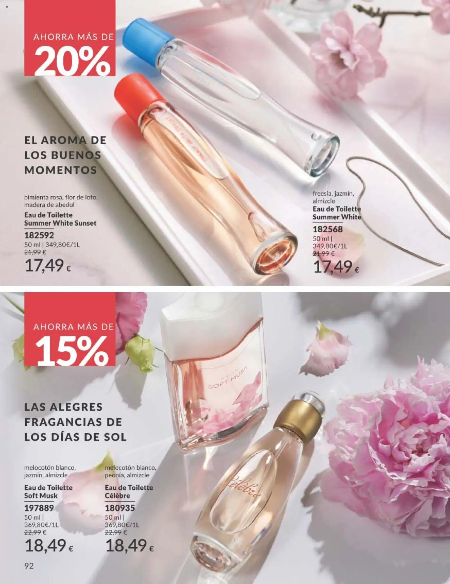 Catálogo AVON campaña 4 │ válido desde el 01.04.2026 | Página: 92 | Productos: Eau de toilette