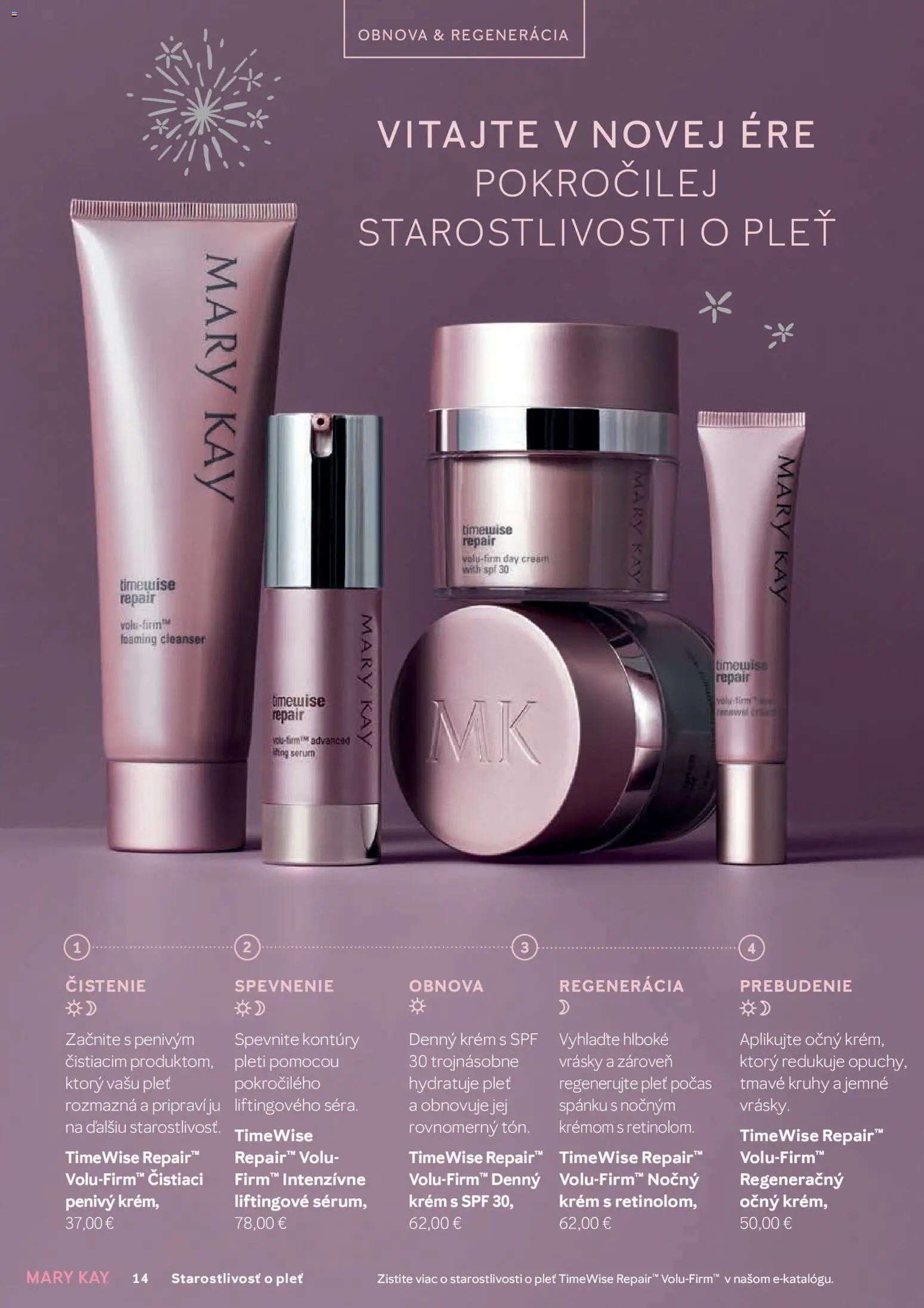 Nové Mary Kay akcie – leták je platný od 01.01.2026 | Strana: 14 | Produkty: Krém