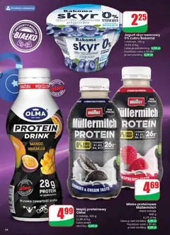 Pogląd oferty "Mleko proteinowe Müllermilch, różne rodzaje 400 g" - ważna od 18.02.2026 | Strona: 34