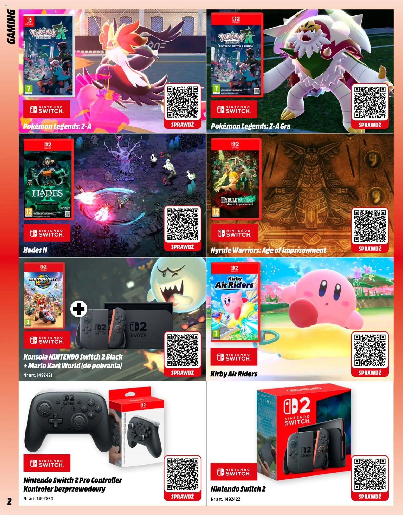 Media Markt promocje od 01.12.2025 | Strona: 2 | Produkty: Gra, Kontroler, Konsola