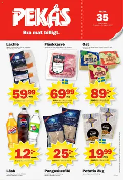 Pekås - erbjudanden - Förhandsvisning av reklamblad från butik Pekås aktuell från 25.08.2025