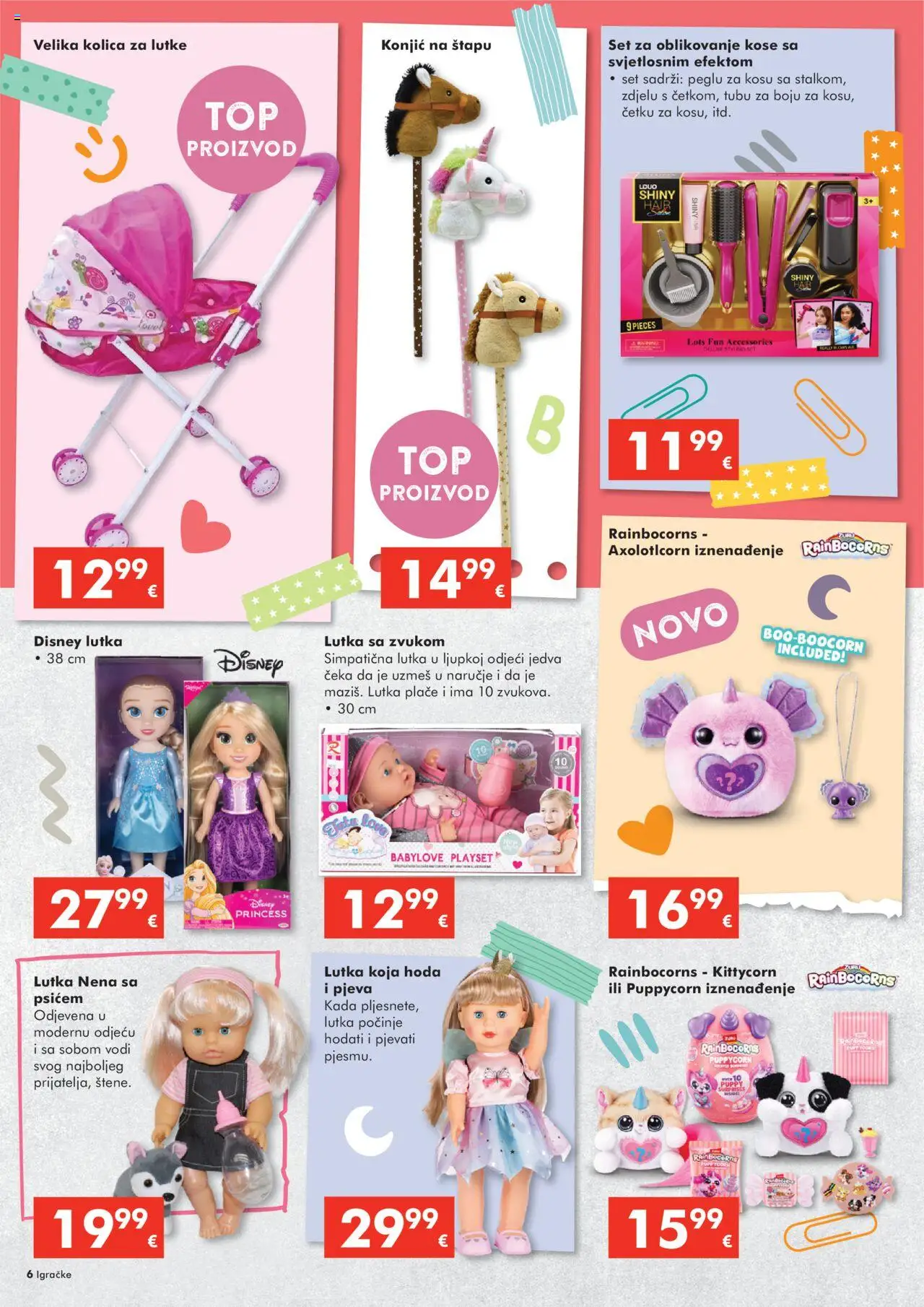 Interspar katalog | vrijedi od 22.10.2025 | Stranica: 6 | Proizvodi: Lutka, Lutke, Kolica