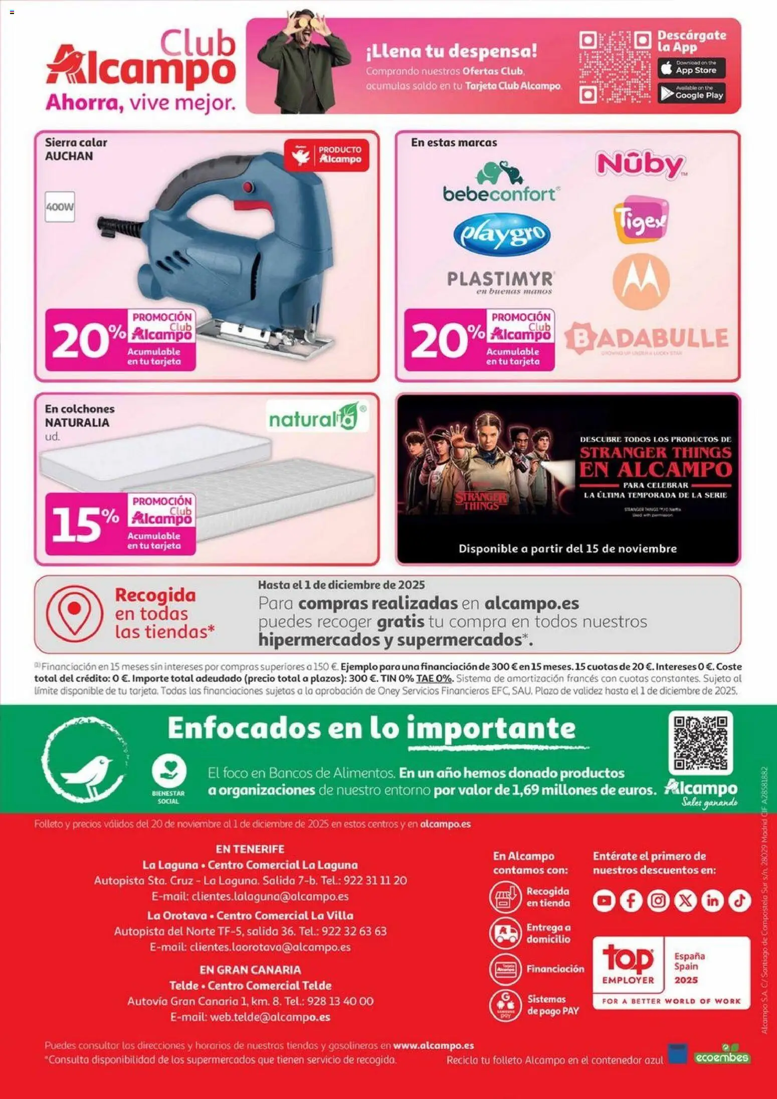 Alcampo - Black Friday Canarias │ válido desde el 20.11.2025 | Página: 20