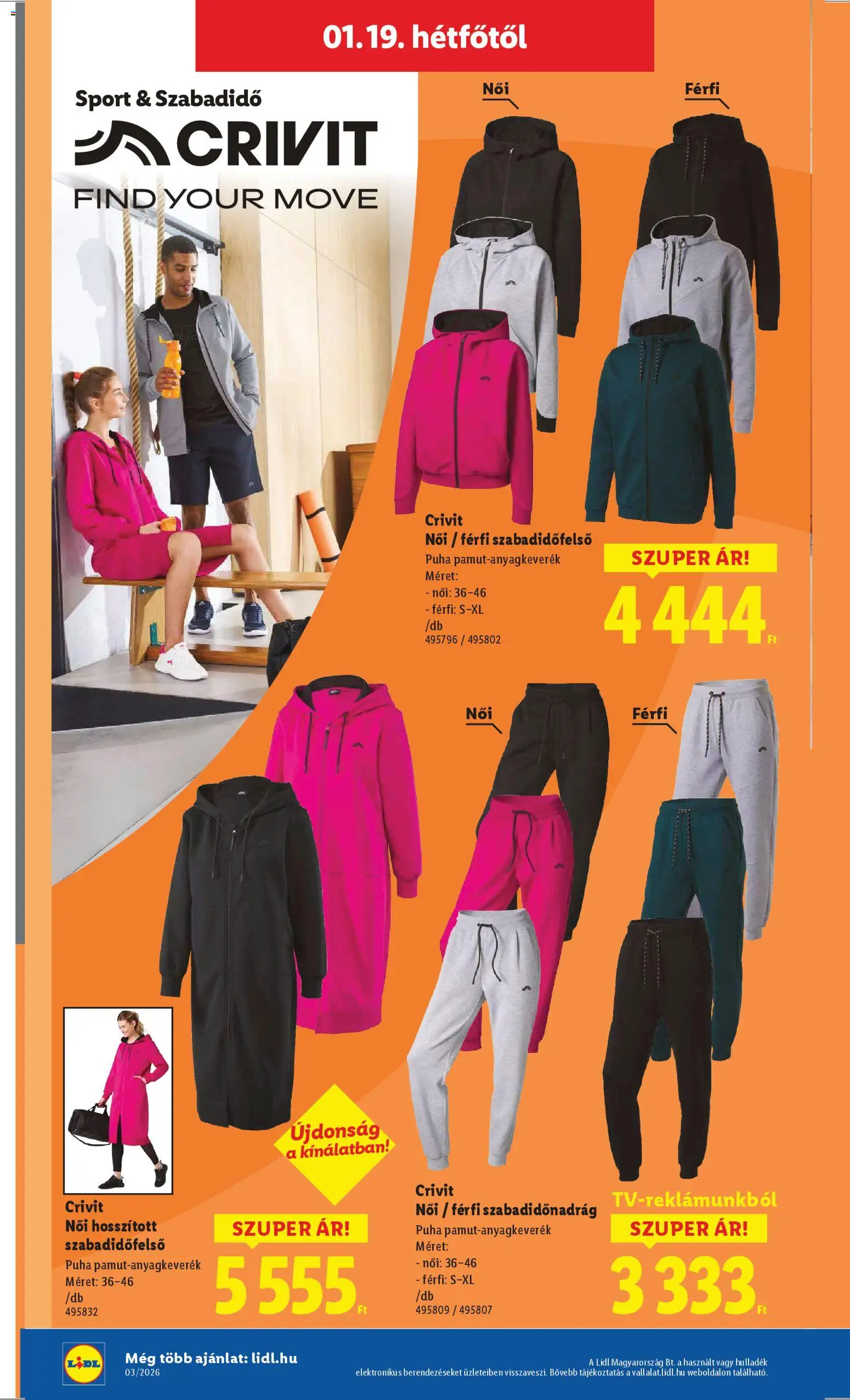 Lidl akciós ujság - amely érvényes a következő dátumtól: 15.01.2026 | Oldal: 14