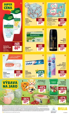 Náhled letáku Billa Velký leták od 07.04.2026 | Strana: 28 | Produkty: Sprchový gel, Zubní pasta, Nivea, Květináče