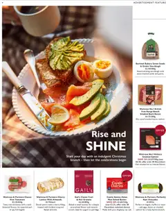 Preview of Waitrose - Offers valid from 18.12.2025 | Page: 23 | Products: Salmon, Butter, Almonds, Bacon