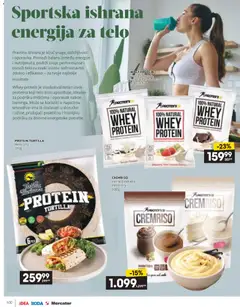 Roda katalog Prolećni magazin - pregled Roda kataloga - važi od 09.04.2026 | Strana: 100 | Proizvode: Whey protein, Protein, Jagoda, Čokolada