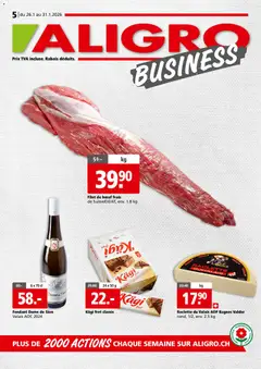 Aligro Aktionen Businesskunden - Chavannes, Matran, Genève, Sion ab 26.01.2026 gültig