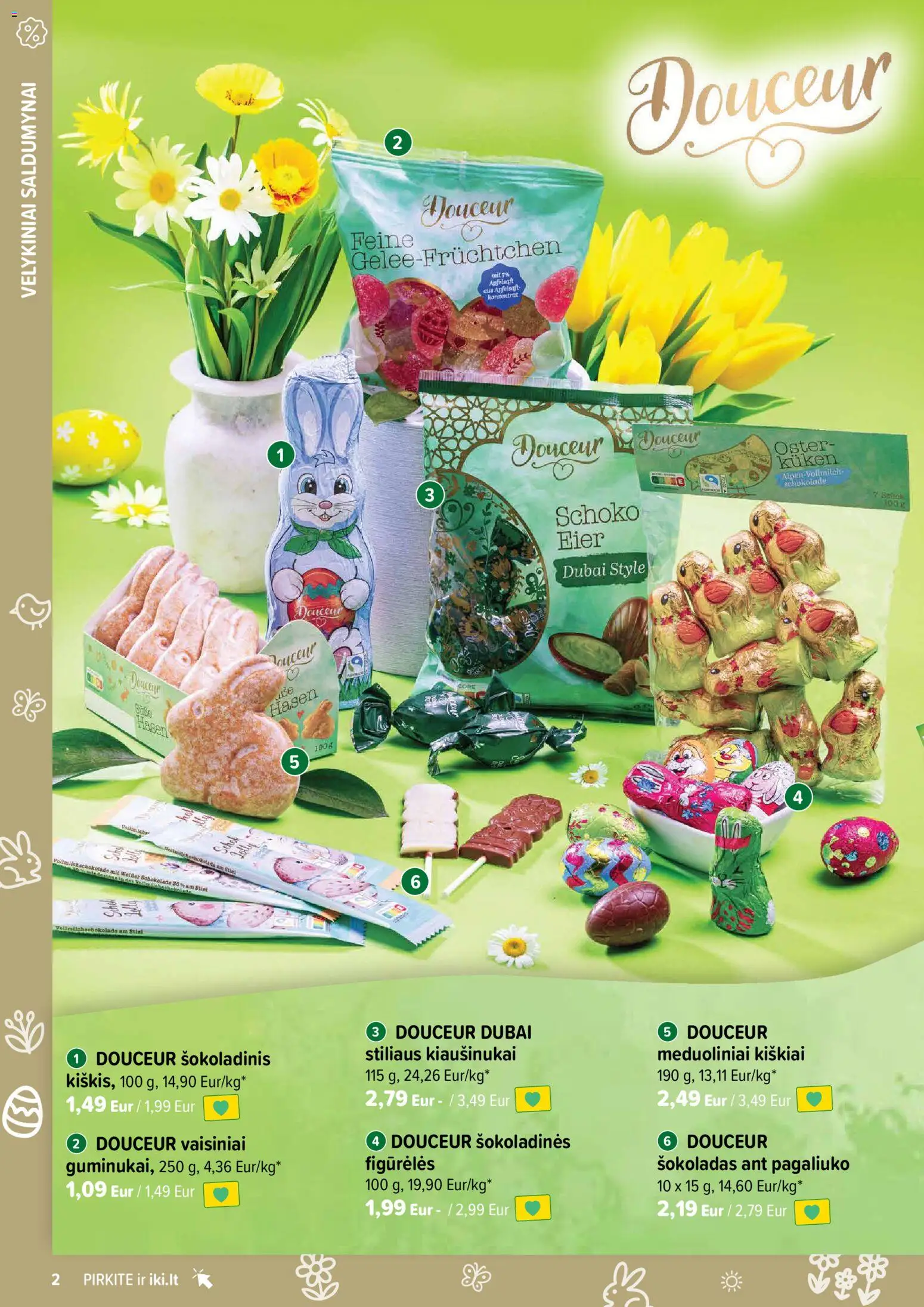 IKI akcijos nuo 16.03.2026 | Puslapis: 2 | Prekių: Šokoladas