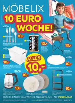 Möbelix 10 Euro Woche ab 22.12.2025 gültig