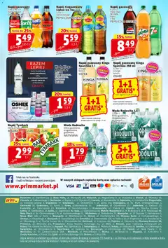 Pogląd oferty "Prim Market Gazetka" - ważna od 06.11.2025 | Strona: 16 | Produkty: Ice Tea, Pepsi, Sprite, Coca cola