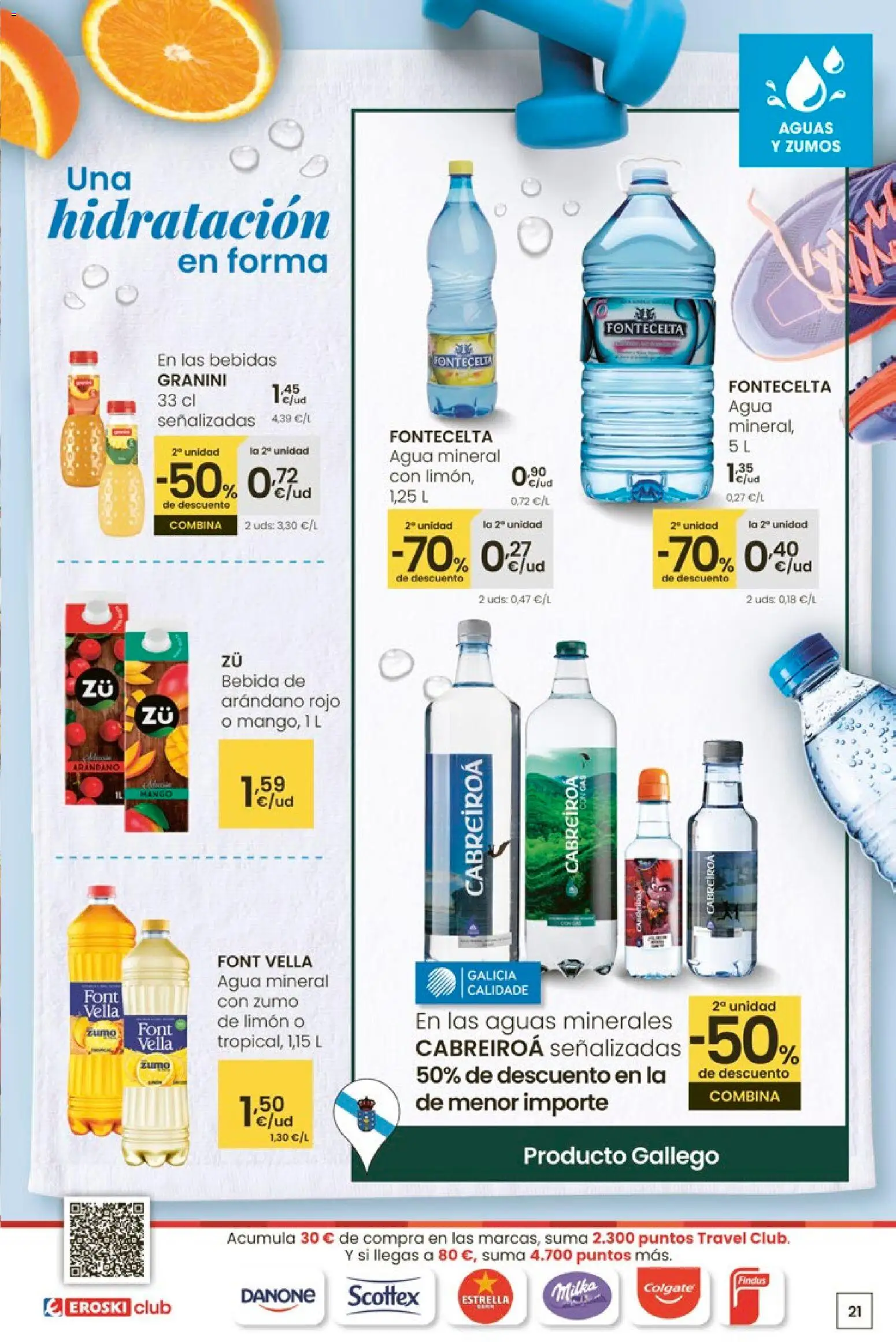 Eroski - Oferta │ válido desde el 12.03.2026 | Página: 21 | Productos: Ροζ πιπέρι, Ρούτερ, Agua mineral