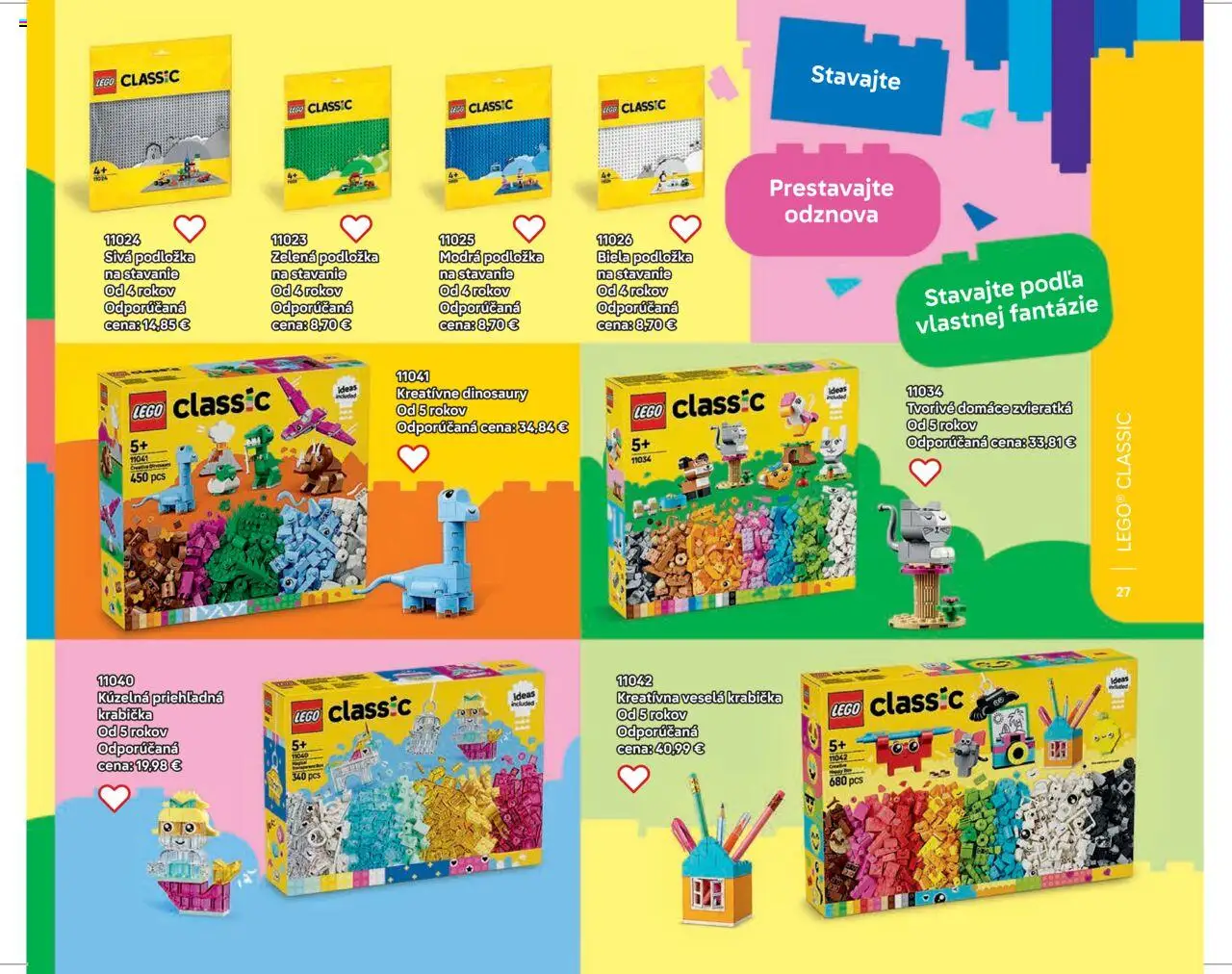 Nové ALLTOYS akcie – leták je platný od 01.06.2025 | Strana: 27 | Produkty: LEGO