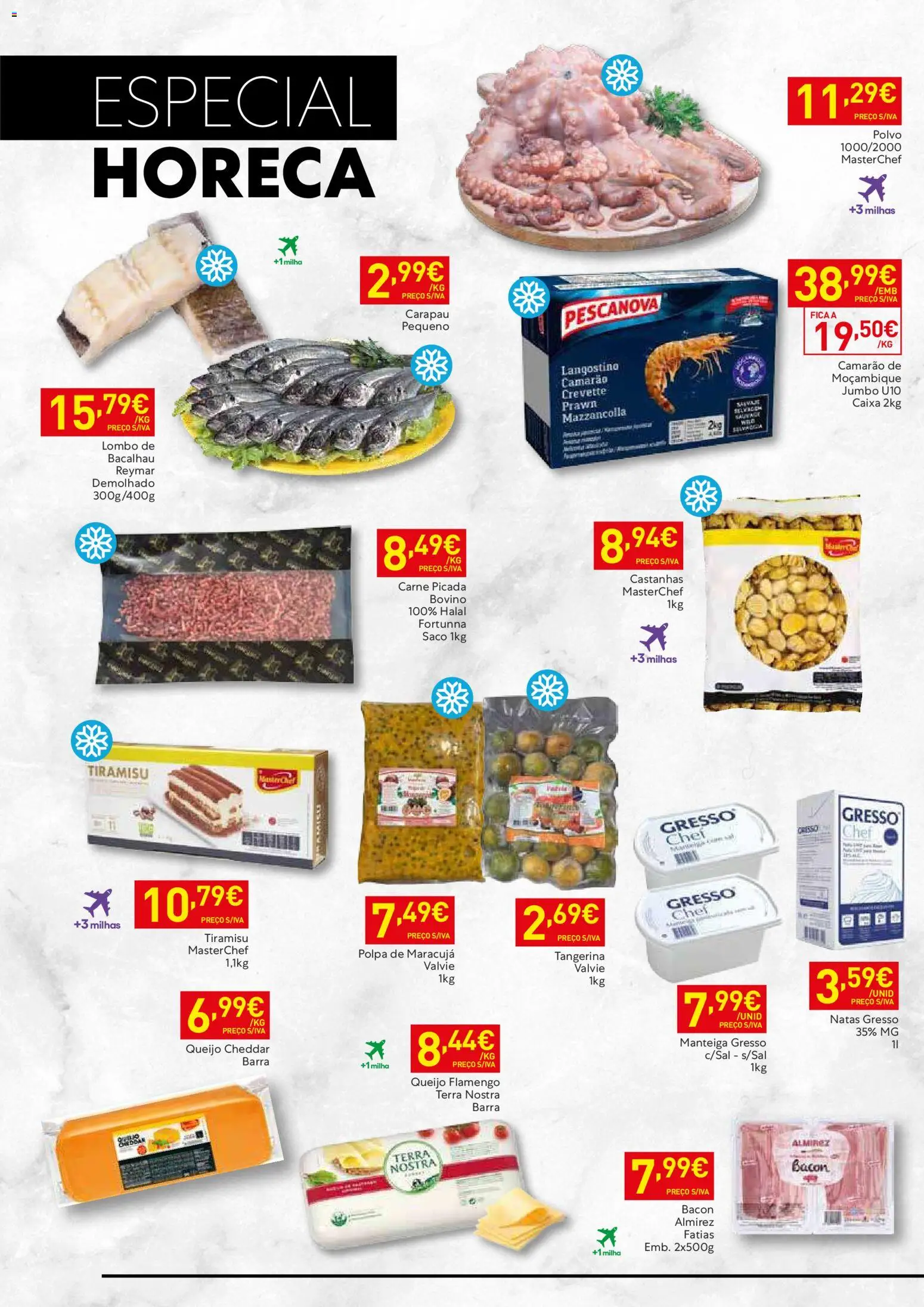 Recheio - Bons Negócios Madeira │ válido de 04.11.2025 | Página: 6 | Produtos: Bacon, Polvo, Caixa, Cheddar