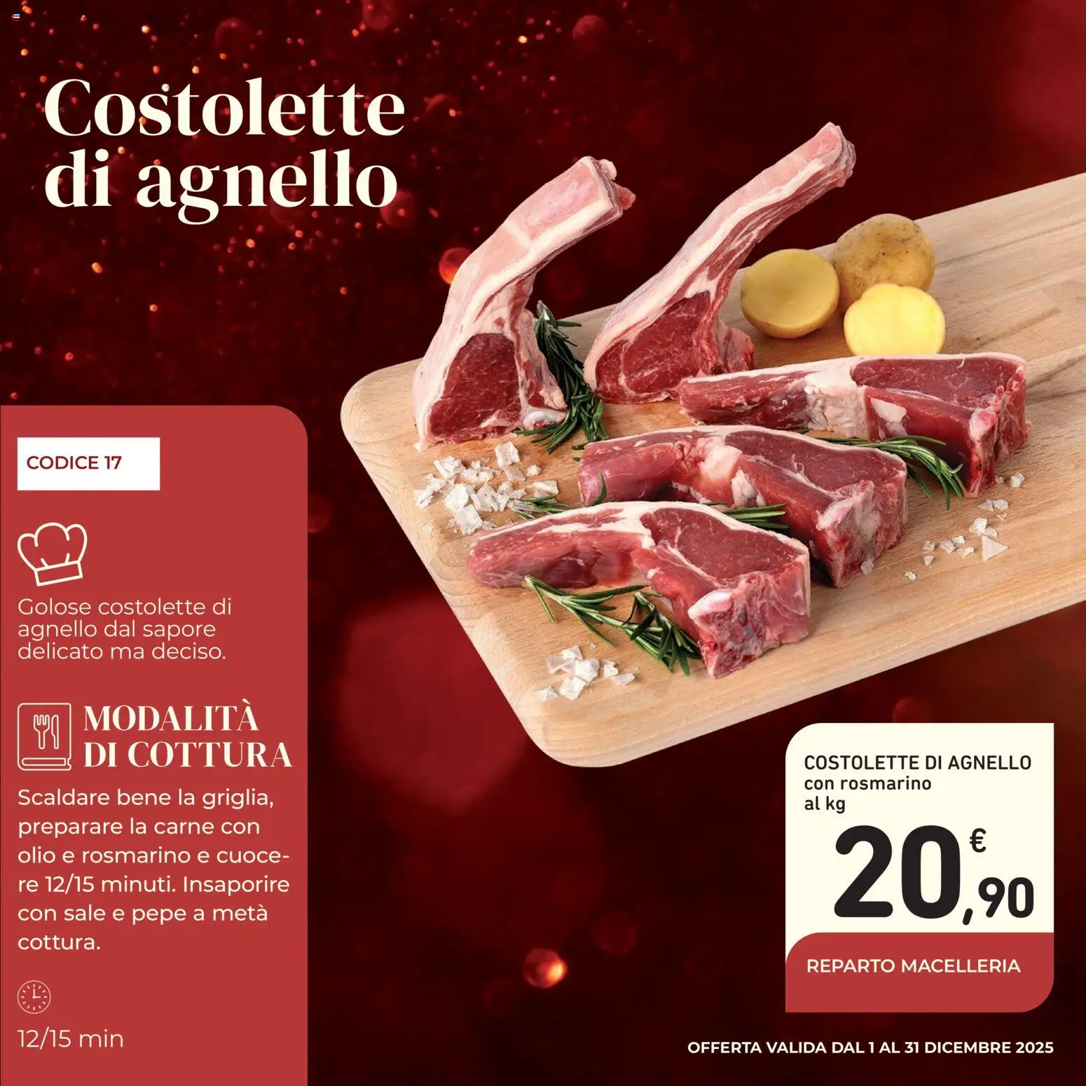 Volantino Conad del 01.12.2025 | Pagina: 20 | Prodotti: Sale, Pepe, Olio, Agnello