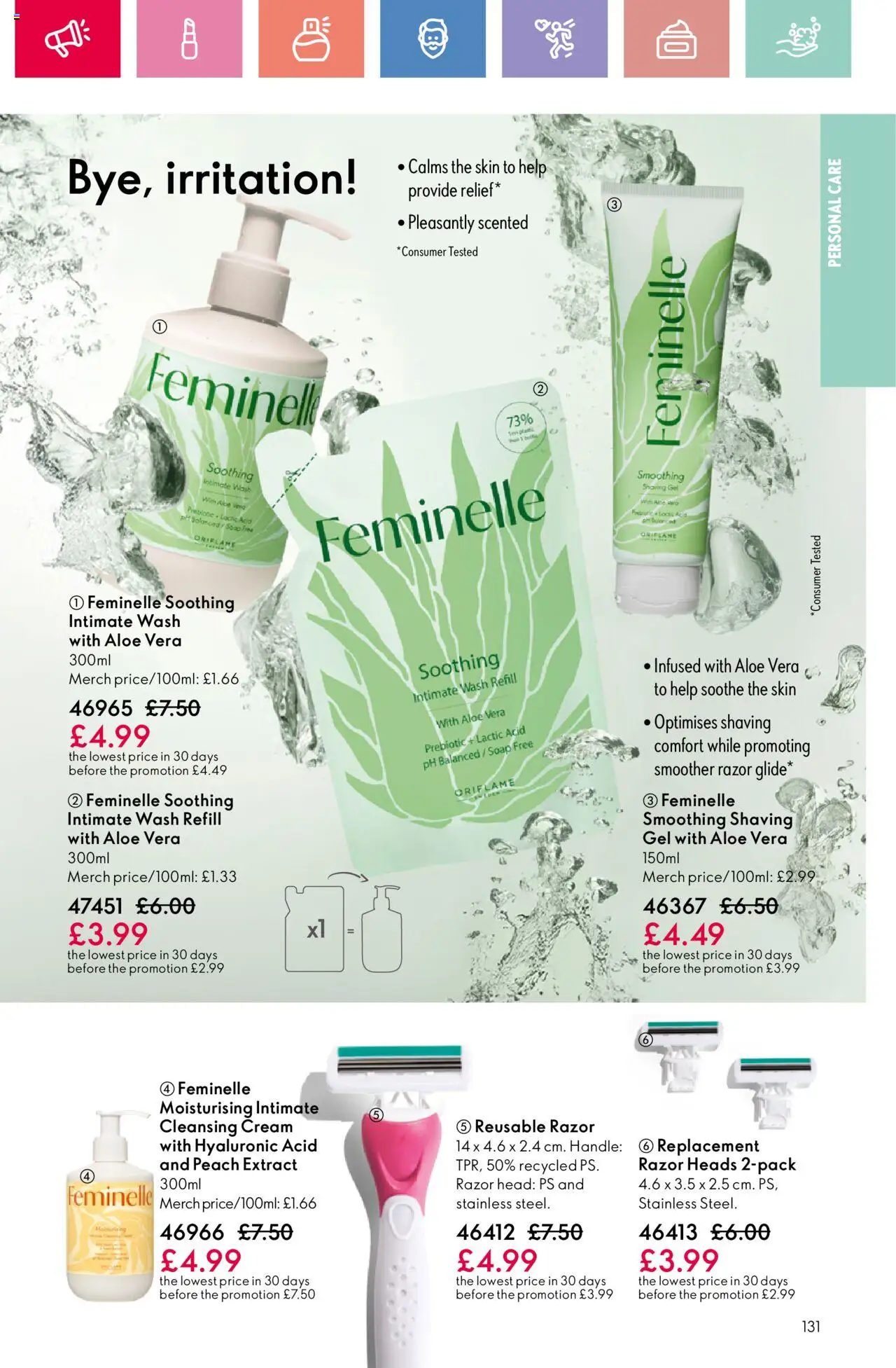  | Page: 131 | Products: Handle, Soap, Cream