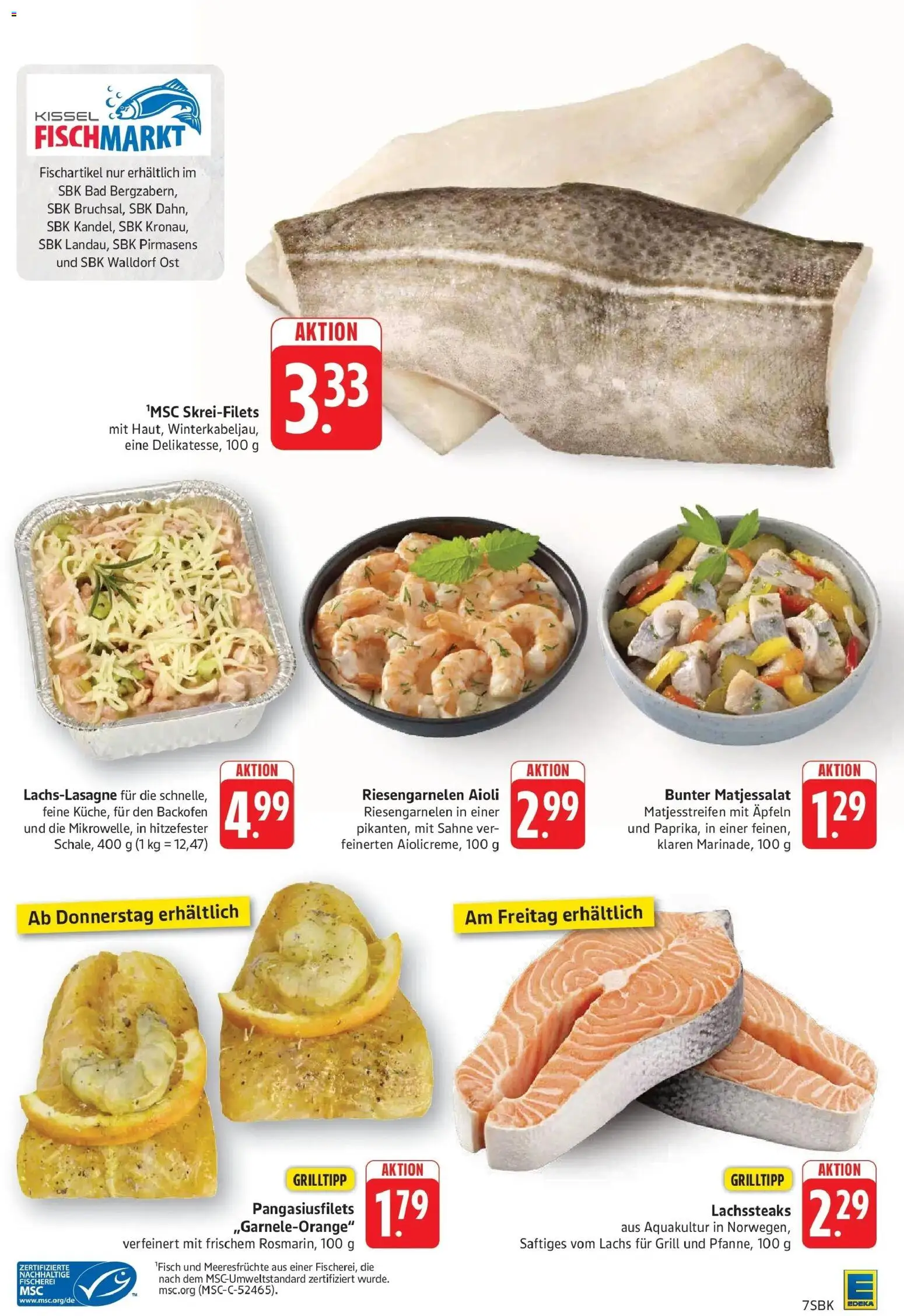 Edeka prospekt Walldorf	 – gültig ab 05.04.2026 | Seite: 7 | Produkte: Bad, Lachs, Meeresfrüchte, Backofen