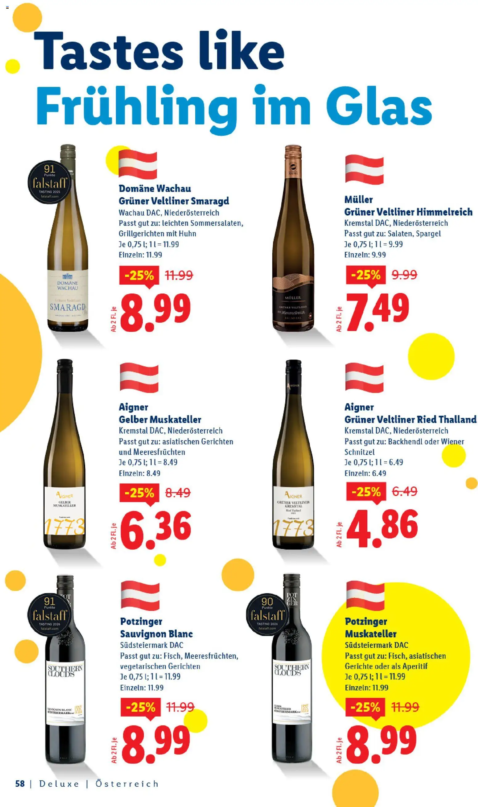 Lidl Gemeinsam genießen lohnt sich gültig ab 01.03.2026 | Seite: 58