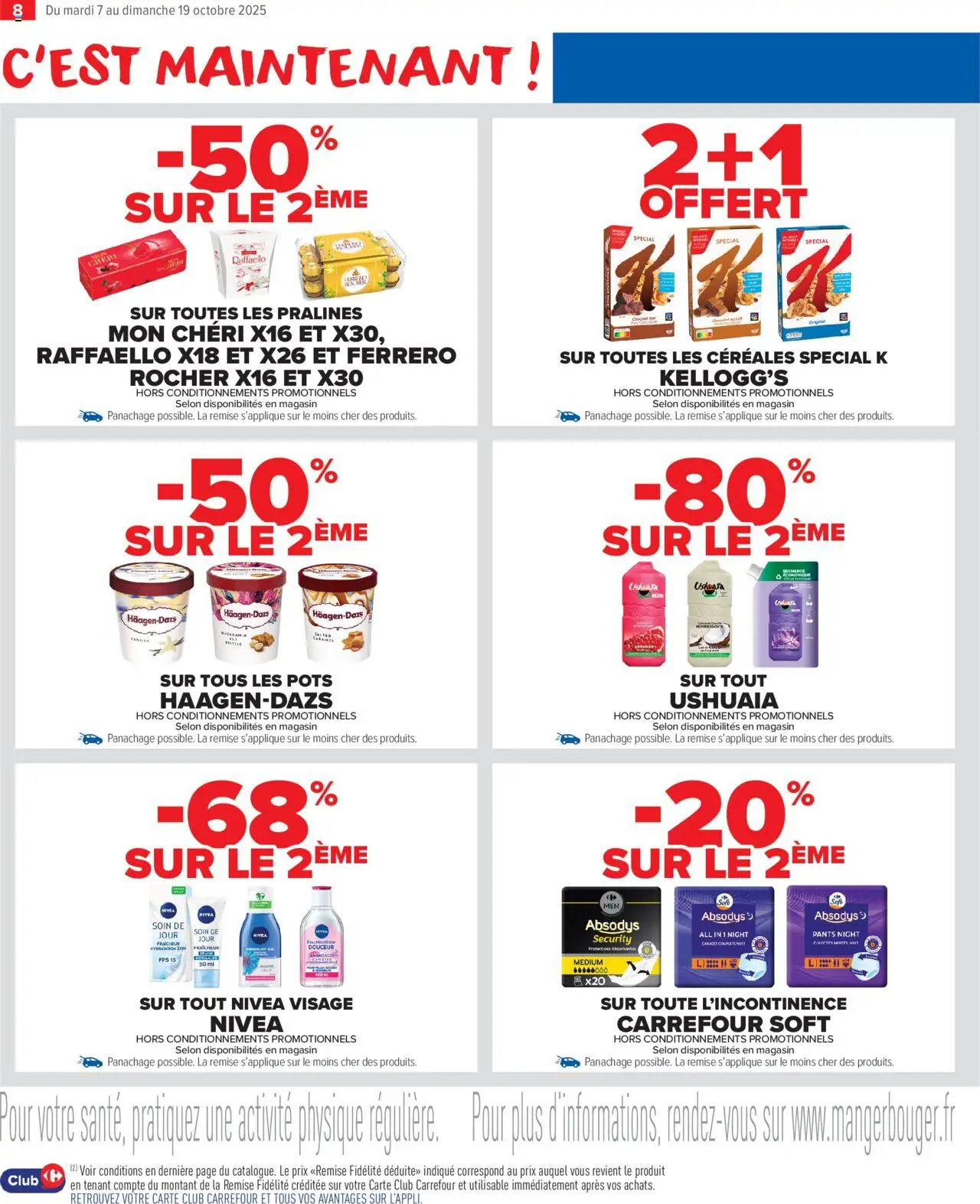 {H1} | Page: 10 | Produits: Raffaello, Céréales