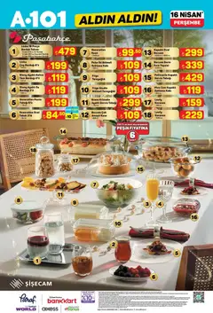 16.04.2026 tarihinden itibaren geçerli olan A101 kataloğu önizlemesi | Sayfa: 12