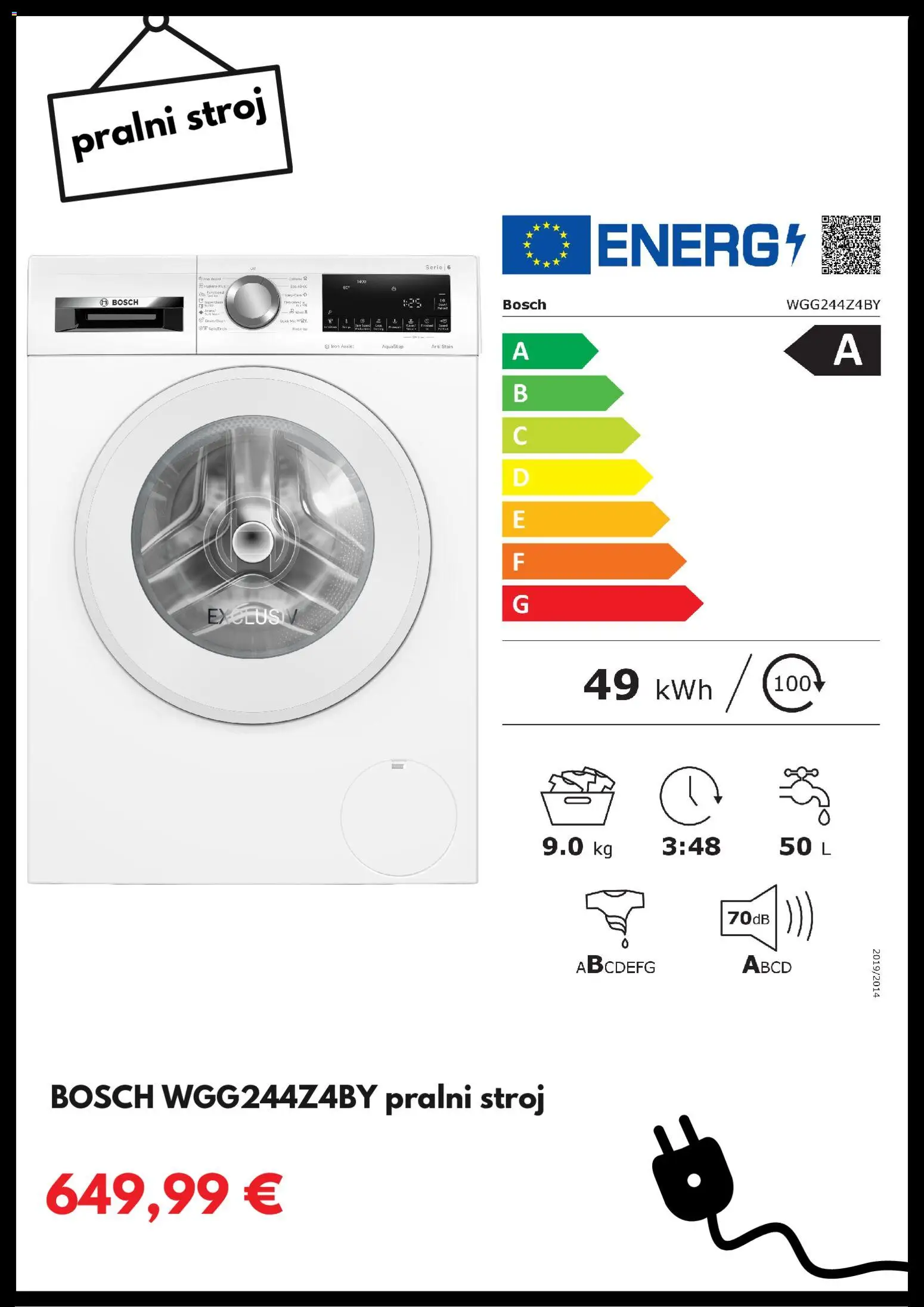 Novi Big Bang katalog ponudbe – veljaven od 18.11.2025 | Stran: 3 | Izdelki: Pralni stroj