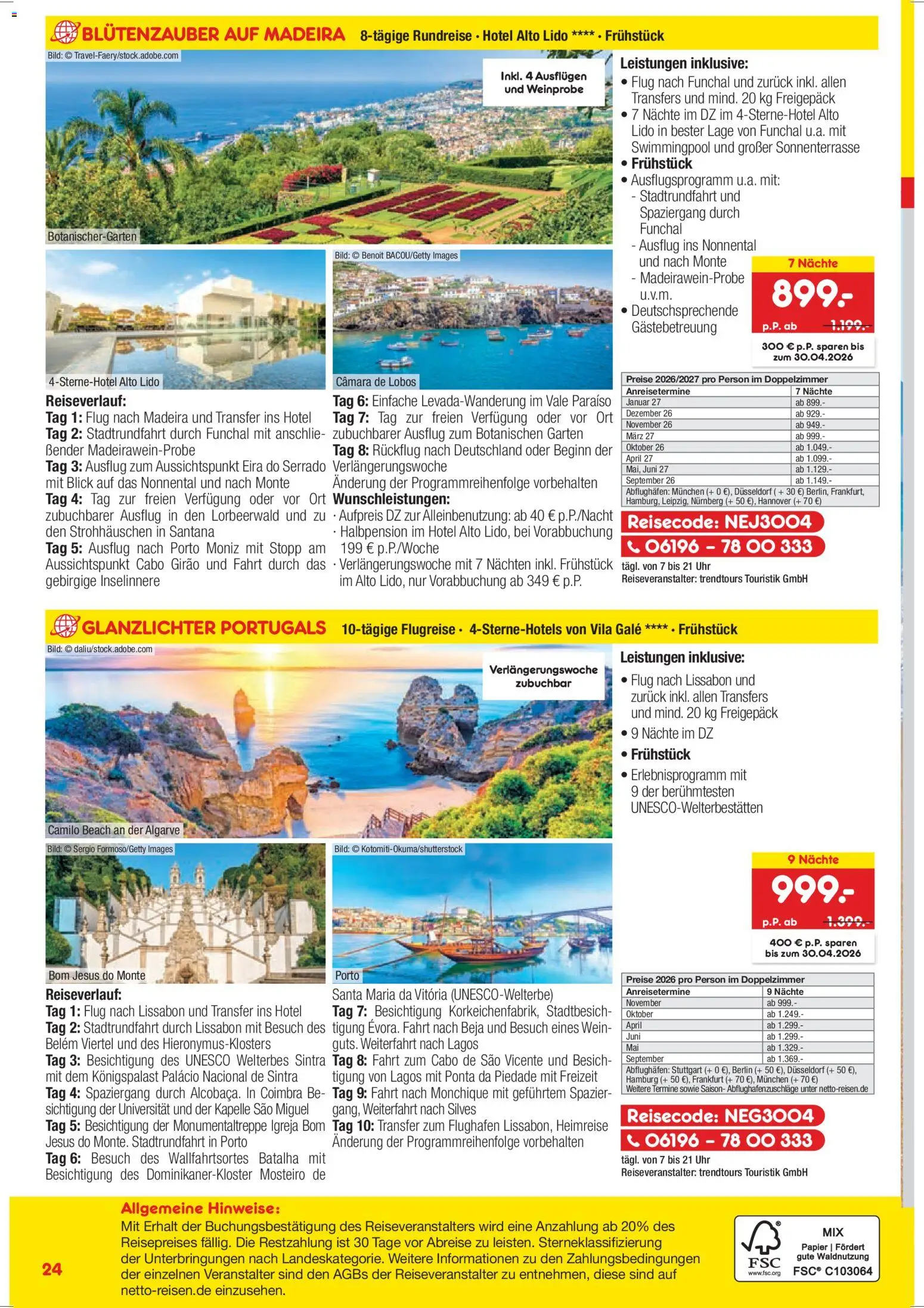 Netto Reisen Prospekt 	 | 26.03.2026 | Wie erhält man einen begrenzten Rabatt? | Deutschland