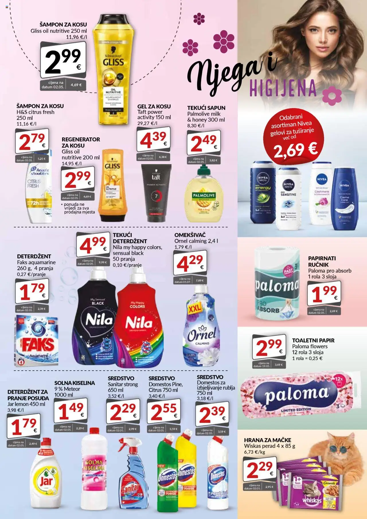 Bakmaz katalog | vrijedi od 07.08.2025 | Stranica: 7 | Proizvodi: Whiskas, Faks, Toaletni papir, Jar