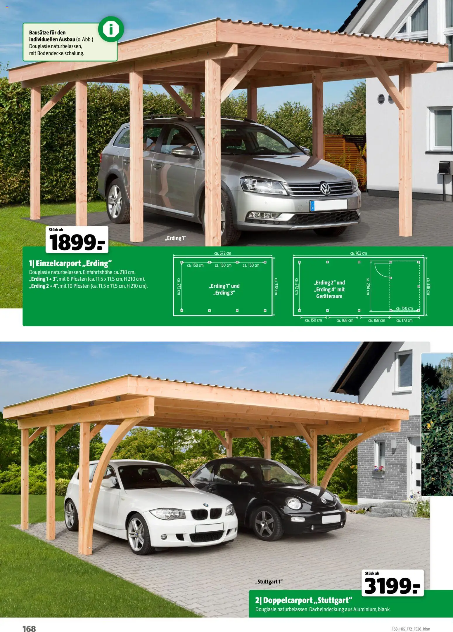 Hagebau Gartengestaltungsortiment – gültig ab 02.03.2026 | Seite: 168