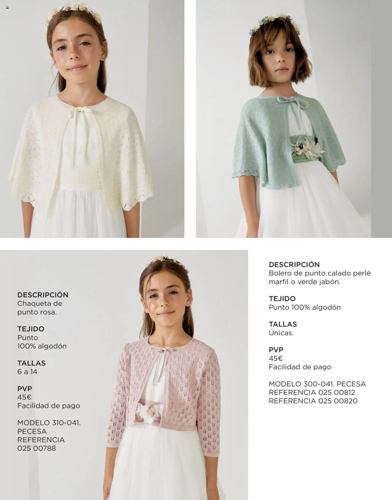 El Corte Inglés Comuniones 2025 │ válido desde el 22.11.2024 | Página: 61 | Productos: Chaqueta