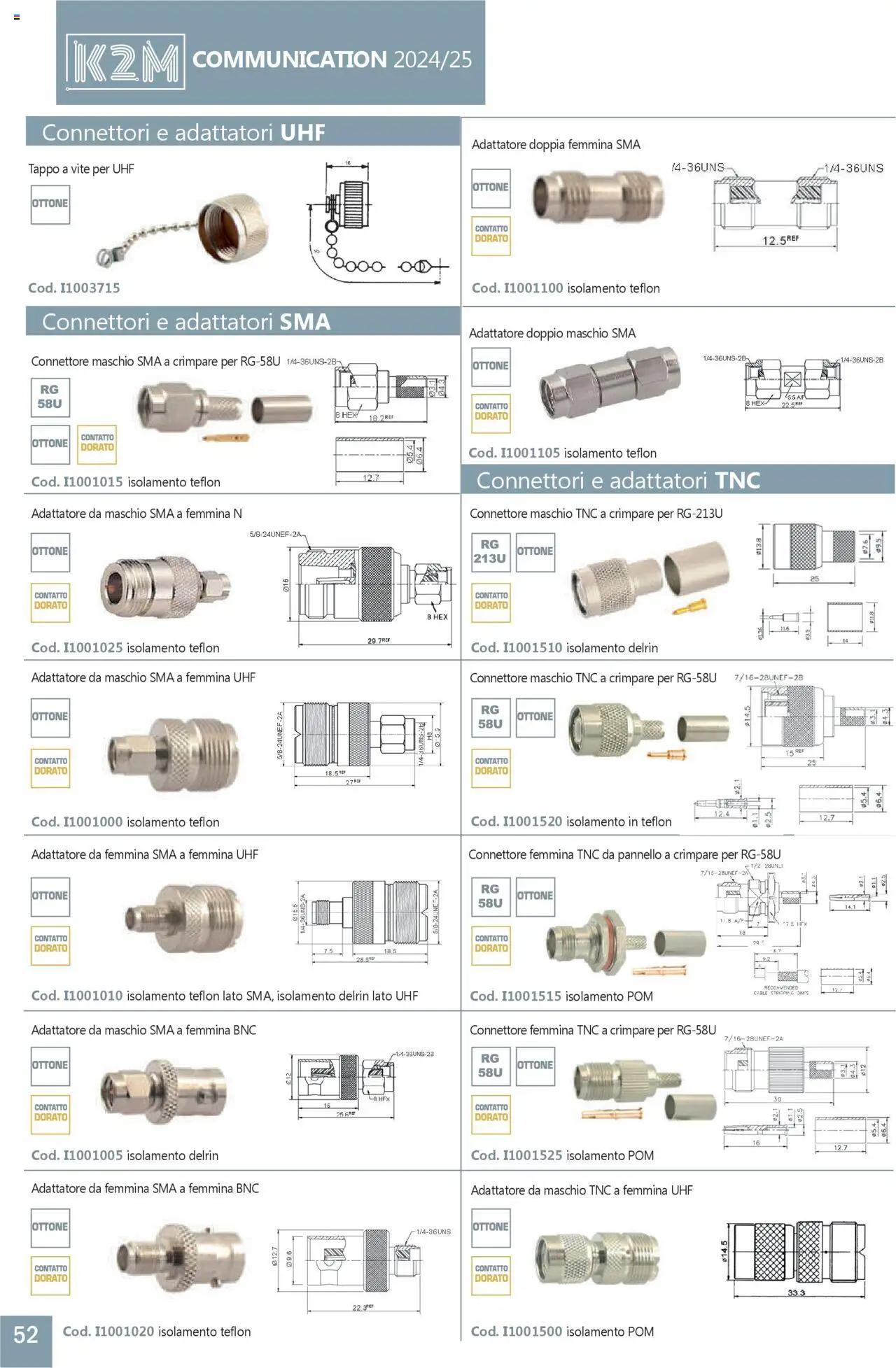 Volantino GBC del 31.05.2025 | Pagina: 52 | Prodotti: Connettore, Adattatore