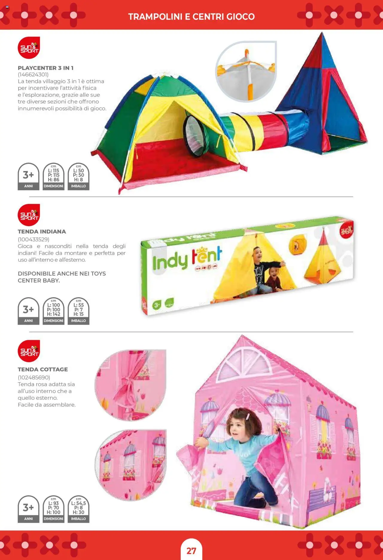 Volantino Toys Center del 03.04.2025 | Pagina: 29 | Prodotti: Tenda, Gioco