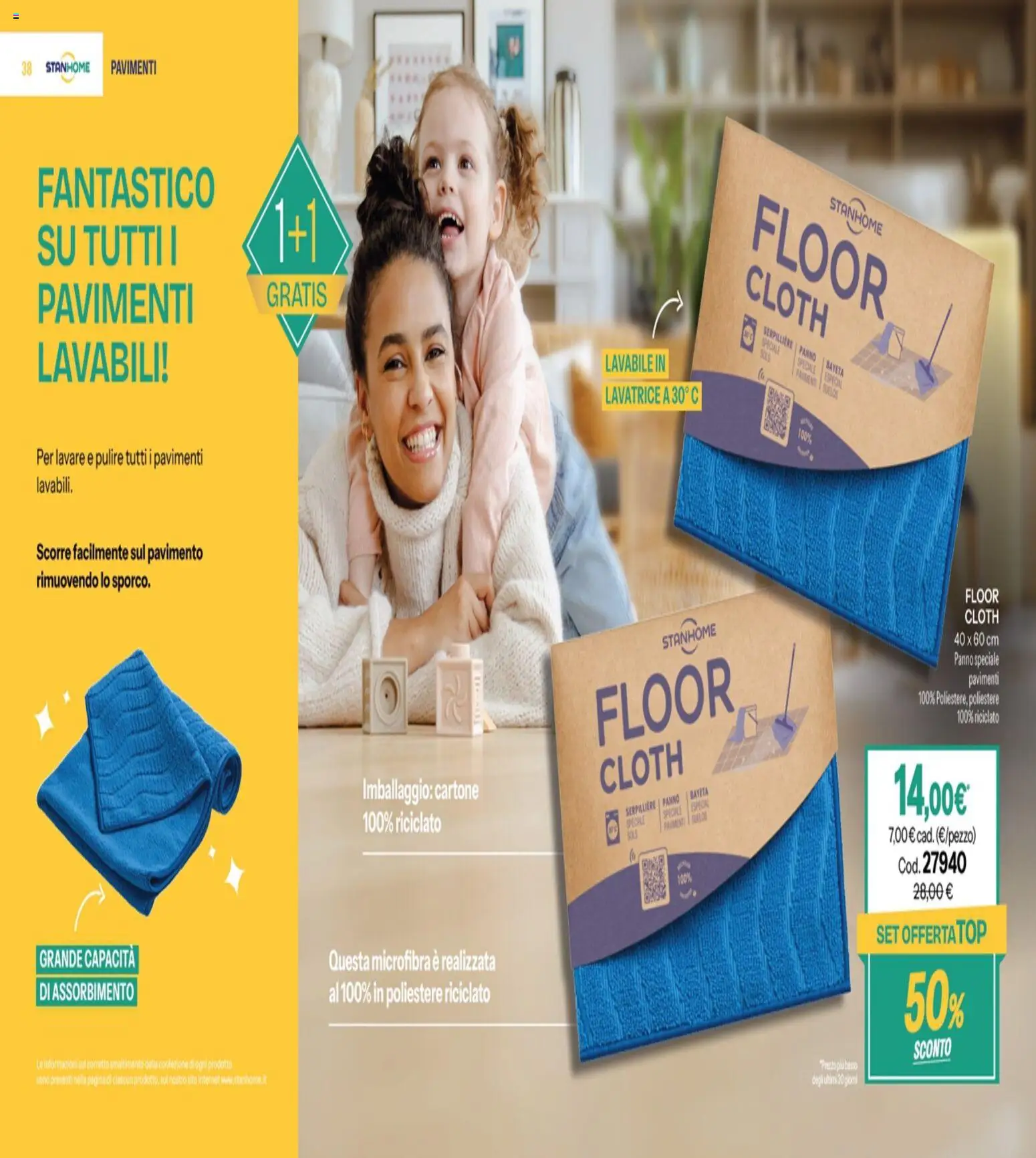 Volantino Stanhome del 21.10.2025 | Pagina: 20 | Prodotti: Pavimento, Lavatrice