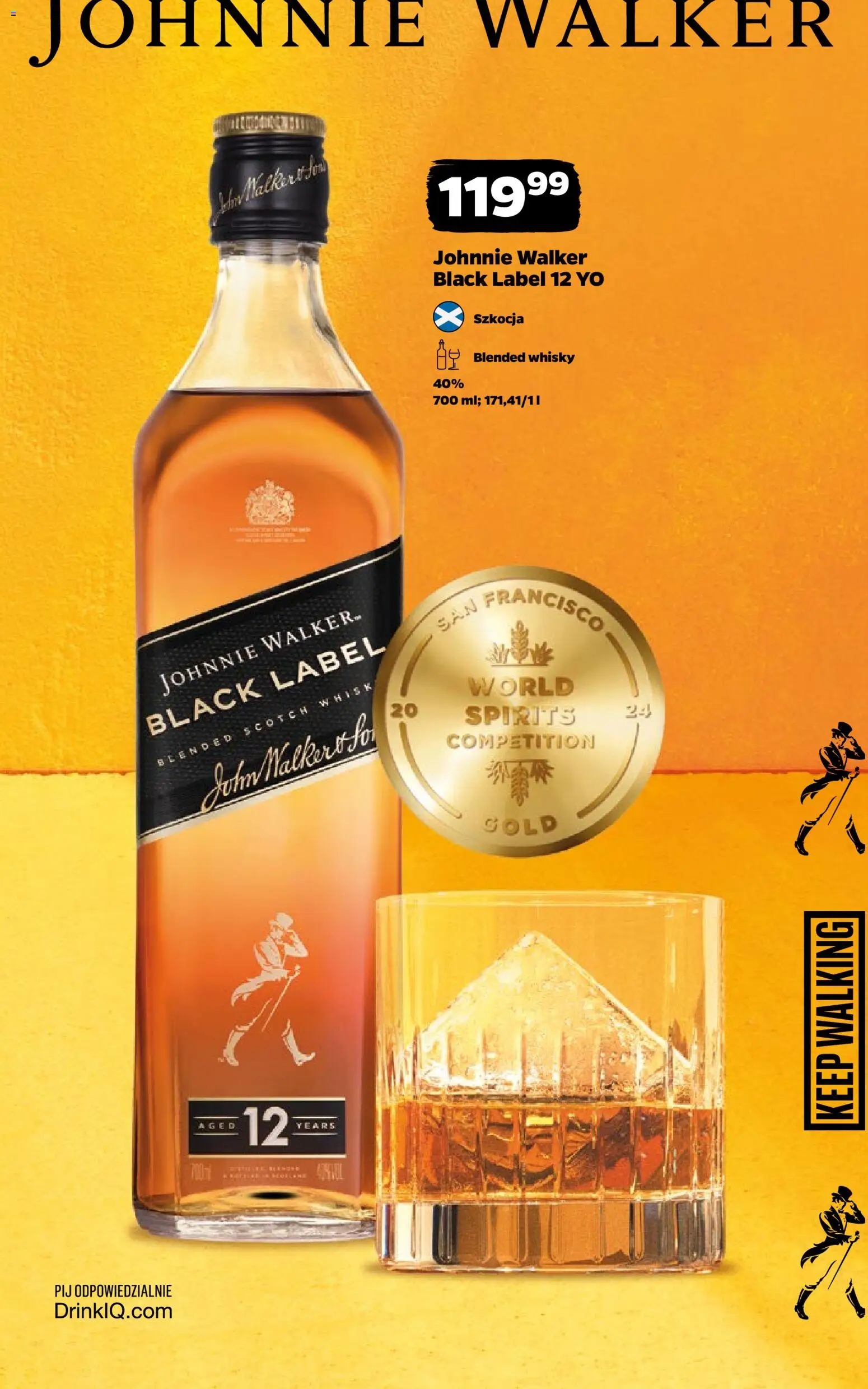 Netto gazetka - Alkohole mocne od 13.04.2026 | Strona: 25 | Produkty: Black Label, Whisky