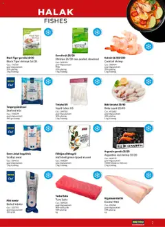 Tonhal Saku, Tuna Saku, gyorsfagyasztott, 400-600 g/db, 10% glazing, kg - amely érvényes a következő dátumtól: 02.05.2025 | Oldal: 7