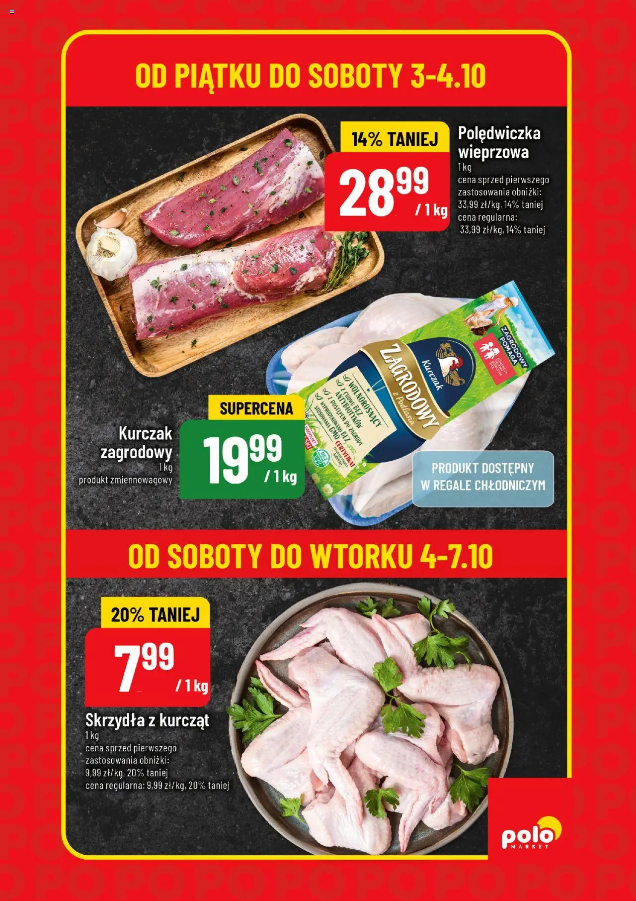 POLOmarket Gazetka - Super Hity od 02.10.2025 | Strona: 5 | Produkty: Kurczak, Polędwiczka wieprzowa