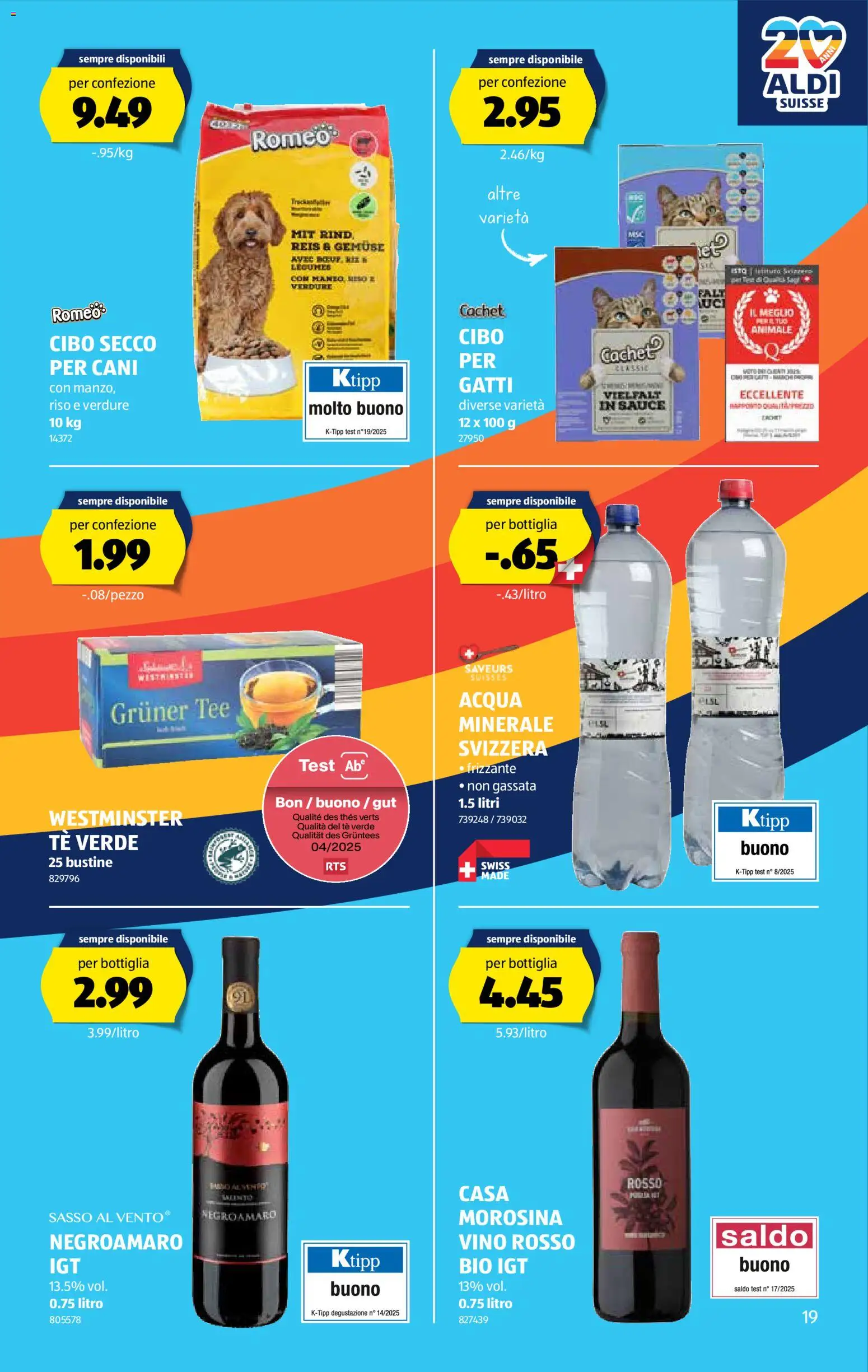 Aldi Aktionen IT – gültig ab 24.12.2025 | Seite: 20 | Produkte: Reis, Tee, Gemüse