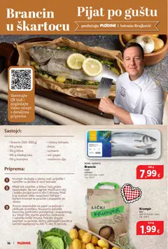 Katalog Plodine - Pregled kataloga iz trgovine Plodine, vrijedi od 21.01.2026 | Stranica: 16 | Proizvodi: Luk, Povrće, Sol, Papar
