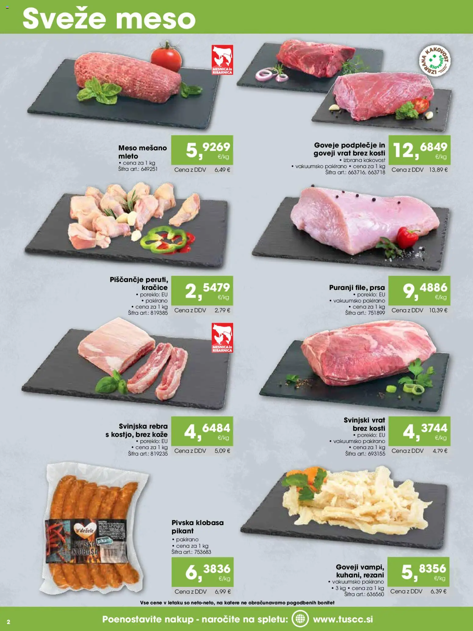 Novi Tuš katalog ponudbe – veljaven od 07.02.2026 | Stran: 2