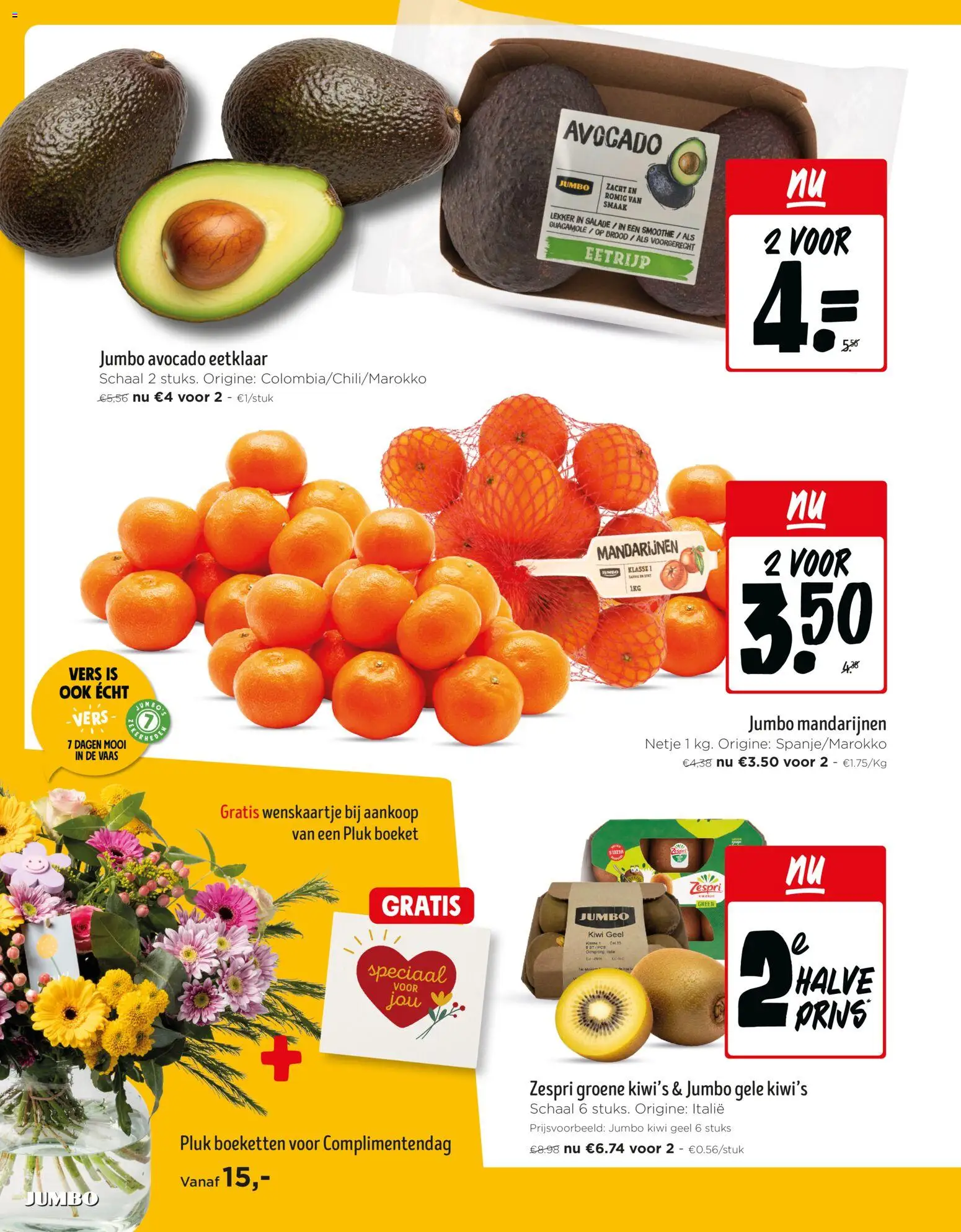 {H1} | Pagina: 6 | Producten: Kiwi, Salade, Kiwi's, Brood