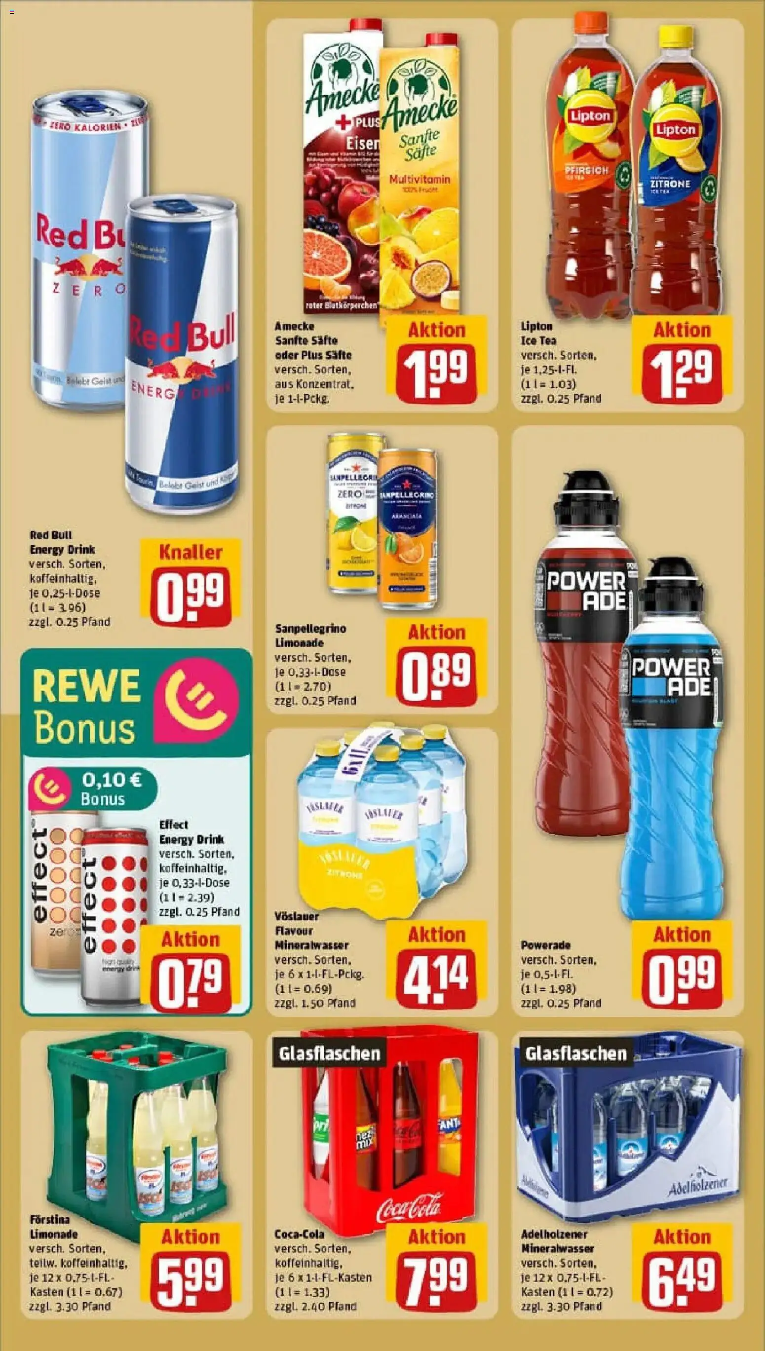 Rewe prospekt Allendorf / Battenfeld	 – gültig ab 26.01.2026 | Seite: 16 | Produkte: Red bull, Cola, Limonade, Mineralwasser