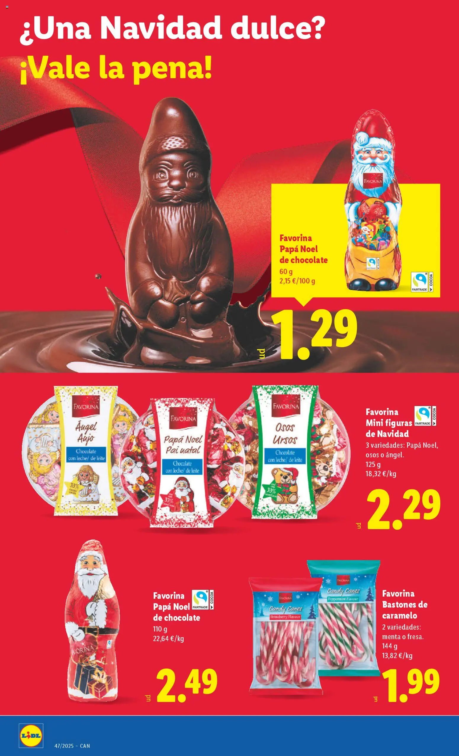 Lidl - Canarias │ válido desde el 17.11.2025 | Página: 44 | Productos: Chocolate